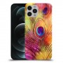 נוצת טווס כיסוי מגן קשיח מעוצב ל Apple iPhone 12 Pro יחידה אחת סקרין מובייל