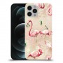 פלמינגו ורוד כיסוי מגן קשיח מעוצב ל Apple iPhone 12 Pro יחידה אחת סקרין מובייל