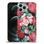 רוז אהבה כיסוי מגן קשיח מעוצב ל Apple iPhone 12 Pro יחידה אחת סקרין מובייל