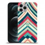 פסים בצבע כיסוי מגן קשיח מעוצב ל Apple iPhone 12 Pro יחידה אחת סקרין מובייל