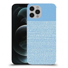 נקודות לבנות בכחול כיסוי מגן קשיח מעוצב ל Apple iPhone 12 Pro יחידה אחת סקרין מובייל