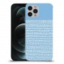 נקודות לבנות בכחול כיסוי מגן קשיח מעוצב ל Apple iPhone 12 Pro יחידה אחת סקרין מובייל