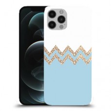 לבן כחול כיסוי מגן קשיח מעוצב ל Apple iPhone 12 Pro יחידה אחת סקרין מובייל