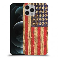 עץ ארצות הברית כיסוי מגן קשיח מעוצב ל Apple iPhone 12 Pro יחידה אחת סקרין מובייל