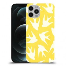 צהוב ציפור החיים כיסוי מגן קשיח מעוצב ל Apple iPhone 12 Pro יחידה אחת סקרין מובייל