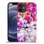 סתיו סגול כיסוי מגן קשיח מעוצב ל Apple iPhone 12 mini יחידה אחת סקרין מובייל