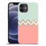 ורוד ירוק כיסוי מגן קשיח מעוצב ל Apple iPhone 12 יחידה אחת סקרין מובייל