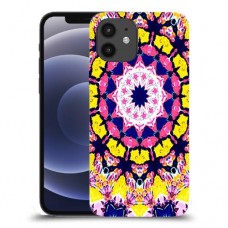 מנדלה כיסוי מגן קשיח מעוצב ל Apple iPhone 12 יחידה אחת סקרין מובייל