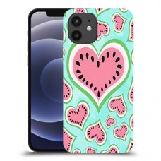 אבטיח אהבה כיסוי מגן קשיח מעוצב ל Apple iPhone 12 יחידה אחת סקרין מובייל