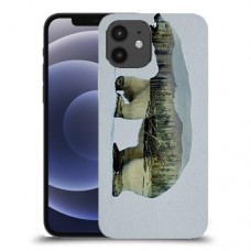 דוב לבן כיסוי מגן קשיח מעוצב ל Apple iPhone 12 יחידה אחת סקרין מובייל