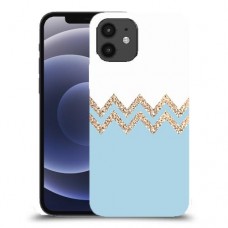 לבן כחול כיסוי מגן קשיח מעוצב ל Apple iPhone 12 יחידה אחת סקרין מובייל