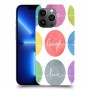 אהבה צחוק חיים כיסוי מגן קשיח מעוצב ל Apple iPhone 13 Pro Max יחידה אחת סקרין מובייל