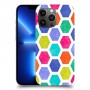 ניאון חלת דבש כיסוי מגן קשיח מעוצב ל Apple iPhone 13 Pro Max יחידה אחת סקרין מובייל