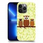 משפחת ינשוף כיסוי מגן קשיח מעוצב ל Apple iPhone 13 Pro Max יחידה אחת סקרין מובייל