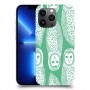ינשופים על ירוק כיסוי מגן קשיח מעוצב ל Apple iPhone 13 Pro Max יחידה אחת סקרין מובייל