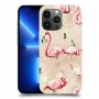 פלמינגו ורוד כיסוי מגן קשיח מעוצב ל Apple iPhone 13 Pro Max יחידה אחת סקרין מובייל
