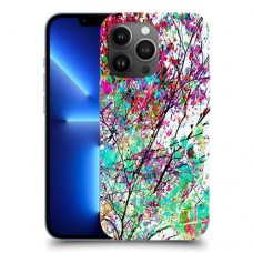 באביב בסגול כיסוי מגן קשיח מעוצב ל Apple iPhone 13 Pro Max יחידה אחת סקרין מובייל