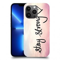 הישאר חזק כיסוי מגן קשיח מעוצב ל Apple iPhone 13 Pro Max יחידה אחת סקרין מובייל
