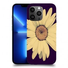 חמניות בשחור כיסוי מגן קשיח מעוצב ל Apple iPhone 13 Pro Max יחידה אחת סקרין מובייל