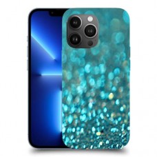 טורקיז יהלומים כיסוי מגן קשיח מעוצב ל Apple iPhone 13 Pro Max יחידה אחת סקרין מובייל