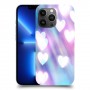 לבבות מעורפלים בכחול כיסוי מגן קשיח מעוצב ל Apple iPhone 13 Pro Max יחידה אחת סקרין מובייל