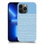 נקודות לבנות בכחול כיסוי מגן קשיח מעוצב ל Apple iPhone 13 Pro Max יחידה אחת סקרין מובייל