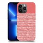 נקודות לבנות בורוד כיסוי מגן קשיח מעוצב ל Apple iPhone 13 Pro Max יחידה אחת סקרין מובייל