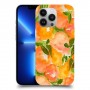 אפרסקים כתומים כיסוי מגן קשיח מעוצב ל Apple iPhone 13 Pro יחידה אחת סקרין מובייל