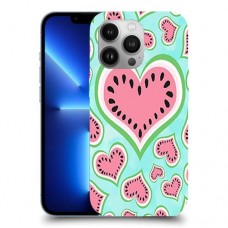 אבטיח אהבה כיסוי מגן קשיח מעוצב ל Apple iPhone 13 Pro יחידה אחת סקרין מובייל