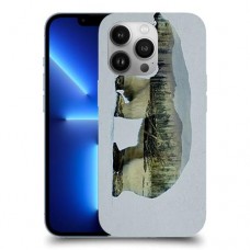 דוב לבן כיסוי מגן קשיח מעוצב ל Apple iPhone 13 Pro יחידה אחת סקרין מובייל