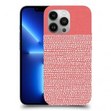 נקודות לבנות בורוד כיסוי מגן קשיח מעוצב ל Apple iPhone 13 Pro יחידה אחת סקרין מובייל