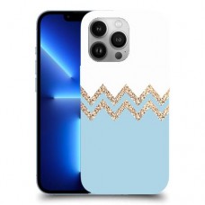 לבן כחול כיסוי מגן קשיח מעוצב ל Apple iPhone 13 Pro יחידה אחת סקרין מובייל