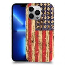 עץ ארצות הברית כיסוי מגן קשיח מעוצב ל Apple iPhone 13 Pro יחידה אחת סקרין מובייל