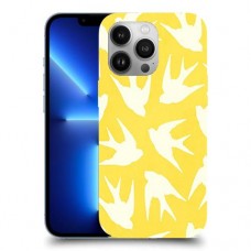 צהוב ציפור החיים כיסוי מגן קשיח מעוצב ל Apple iPhone 13 Pro יחידה אחת סקרין מובייל