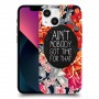 אף אחד לא קיבל זמן כיסוי מגן קשיח מעוצב ל Apple iPhone 13 mini יחידה אחת סקרין מובייל