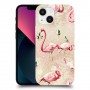 פלמינגו ורוד כיסוי מגן קשיח מעוצב ל Apple iPhone 13 mini יחידה אחת סקרין מובייל