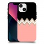 ורוד-לבן-לבן כיסוי מגן קשיח מעוצב ל Apple iPhone 13 mini יחידה אחת סקרין מובייל