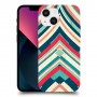 פסים בצבע כיסוי מגן קשיח מעוצב ל Apple iPhone 13 mini יחידה אחת סקרין מובייל