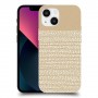 נקודות לבנות כיסוי מגן קשיח מעוצב ל Apple iPhone 13 mini יחידה אחת סקרין מובייל