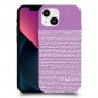 נקודות לבנות בסגול כיסוי מגן קשיח מעוצב ל Apple iPhone 13 mini יחידה אחת סקרין מובייל