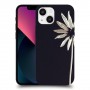 פרח לבן כיסוי מגן קשיח מעוצב ל Apple iPhone 13 mini יחידה אחת סקרין מובייל