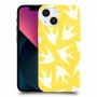 צהוב ציפור החיים כיסוי מגן קשיח מעוצב ל Apple iPhone 13 mini יחידה אחת סקרין מובייל
