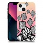 זאברה ריבועים כיסוי מגן קשיח מעוצב ל Apple iPhone 13 mini יחידה אחת סקרין מובייל