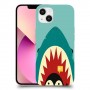 פינגווין בכריש כיסוי מגן קשיח מעוצב ל Apple iPhone 13 יחידה אחת סקרין מובייל