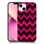 קווי סגול כיסוי מגן קשיח מעוצב ל Apple iPhone 13 יחידה אחת סקרין מובייל