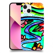 ויטראז 'תמונה כיסוי מגן קשיח מעוצב ל Apple iPhone 13 יחידה אחת סקרין מובייל