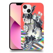 ארנבון מוזר כיסוי מגן קשיח מעוצב ל Apple iPhone 13 יחידה אחת סקרין מובייל