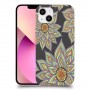 חמניות בשחור כיסוי מגן קשיח מעוצב ל Apple iPhone 13 יחידה אחת סקרין מובייל