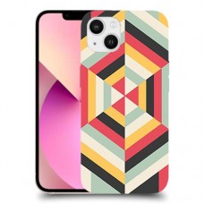 הצגת הפשטה כיסוי מגן קשיח מעוצב ל Apple iPhone 13 יחידה אחת סקרין מובייל