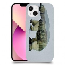 דוב לבן כיסוי מגן קשיח מעוצב ל Apple iPhone 13 יחידה אחת סקרין מובייל